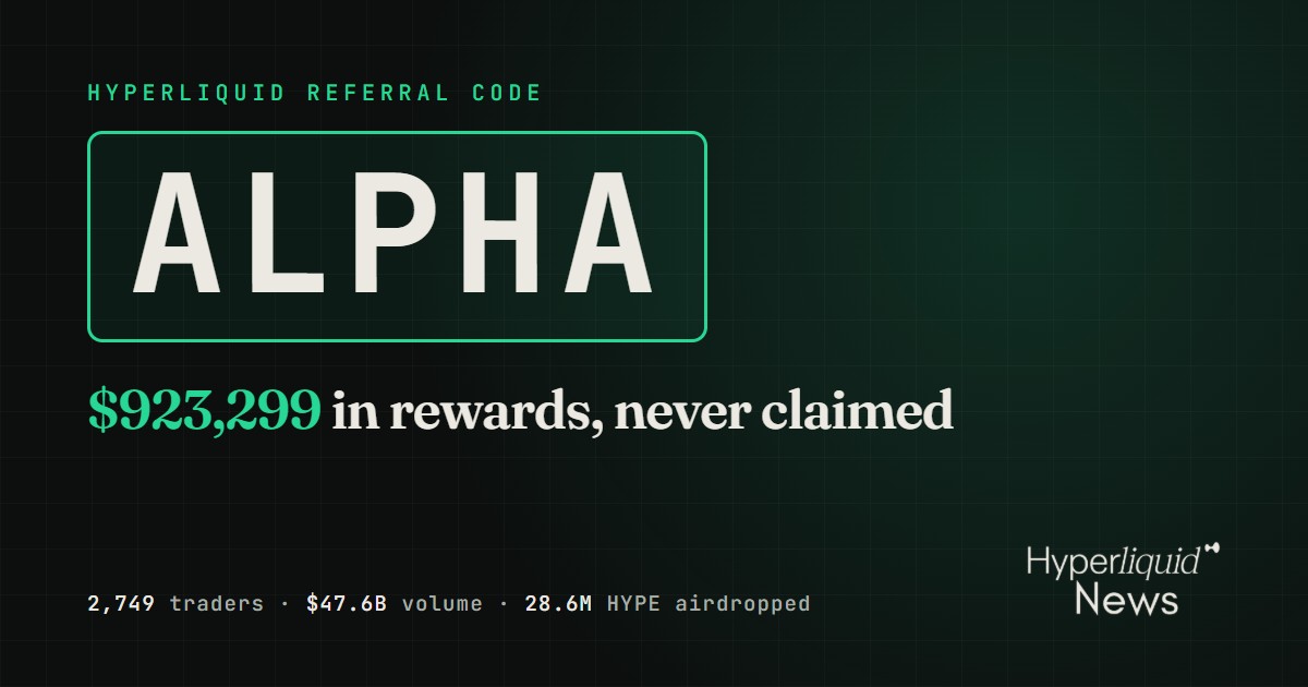 The ALPHA Code: How Hyperliquid's Team Referred the New Whales